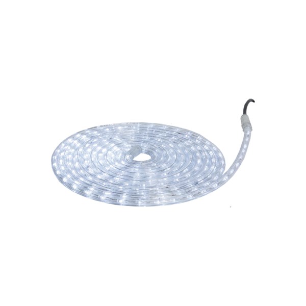 Tambour LED Ropelight Blanc 50m – AVSL-Fluxia – Décoration Extérieure étanche (3 Fils)