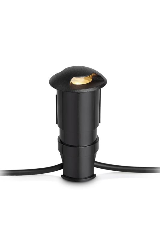 Markslöjd Garden 24 trappbelysning utomhus 0,8W, Svart