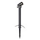 Markslöjd Garden 24 Spot 45 cm 6W IP44, Svart