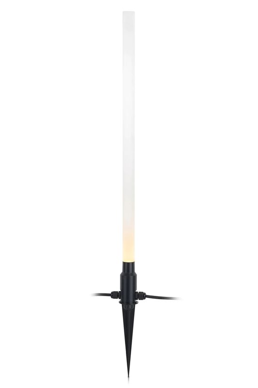 Markslöjd Garden 24 Ljusspjut 3W, Frostad / Svart