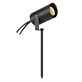 Markslöjd Garden 24 Spotlight Cylinder, Svart