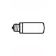 Flos LED Lampa E27 15W 2700K T38