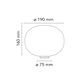 Flos Glo-Ball Basic Zero Bordslampa On/Off