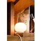 Flos Glo-Ball Mini bordslampa 11 cm on/off, Vit