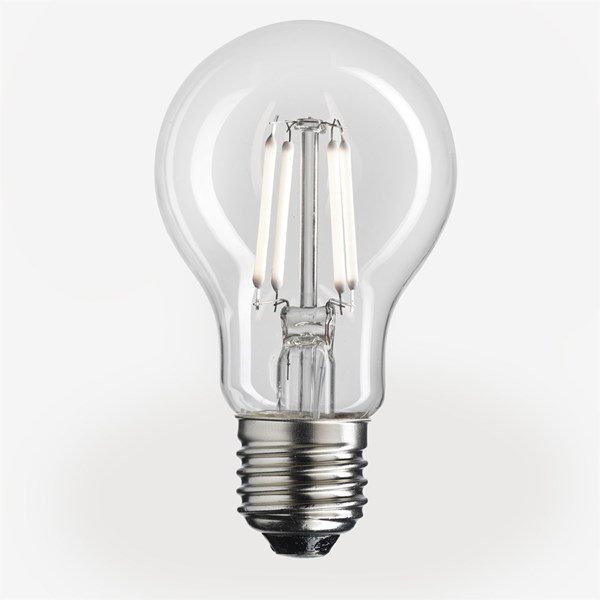 Unison Uni-White Normallampa Led Klar 4W E27 Dim 2700K