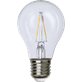 Star Trading Normallampa A60 2W E27 2700K, Klar Ej Dim