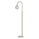 By Rydéns Bellagio Golvlampa 163 Cm, Vit och mässing
