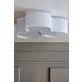 CO Bankeryd Kolme plafond 50 cm i textil