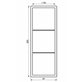Jung Ram 3-fack LS 990, Mattsvart