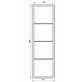 Jung Ram 4-fack LS 990, Mattsvart