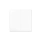 Jung Centrumplatta till dubbeldimmer LS 990, Blankvit