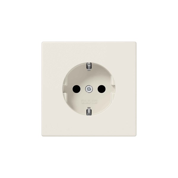 Jung Vägguttag 1-vägsuttag LS 990, Ivory (Beige)