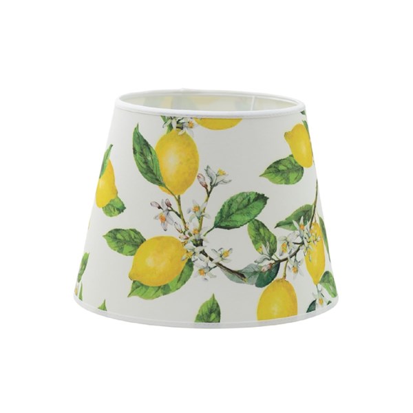 Hallbergs Belysning Lemon Garden lampskärm rund 17 cm, Multi