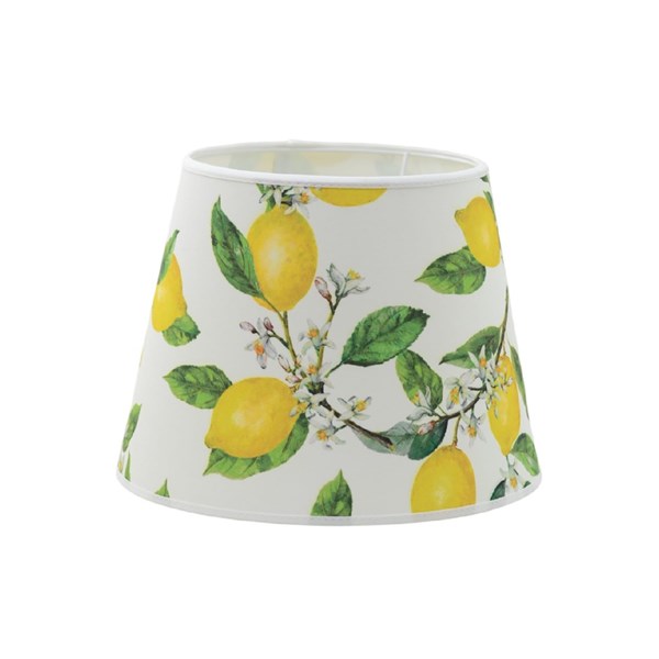 Hallbergs Belysning Lemon Garden lampskärm rund 20 cm, Multi