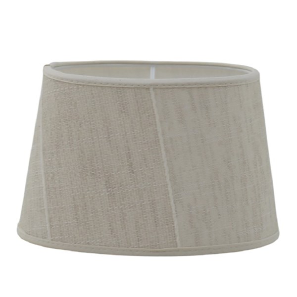 Hallbergs Belysning Arkle oval lampskärm 20 cm, Sand