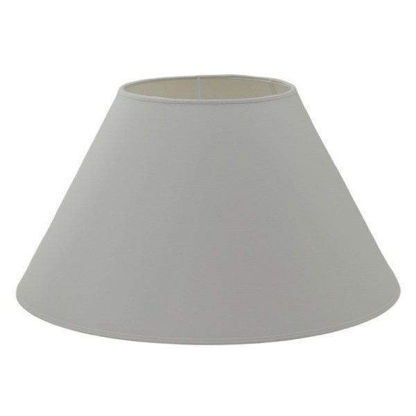Hallbergs Belysning Chintz Lampskärm Rund 42 cm, Offwhite