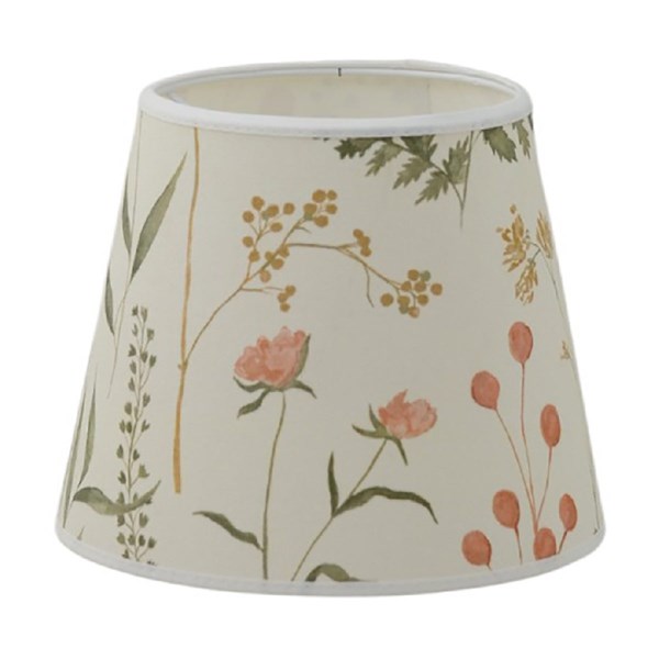 Hallbergs Belysning Hazel Lampskärm Rund 17 cm, Mönstrad