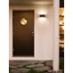 Norlys Asker 1510 Vägglampa Led Ip65, Svart Upp&Nedljus