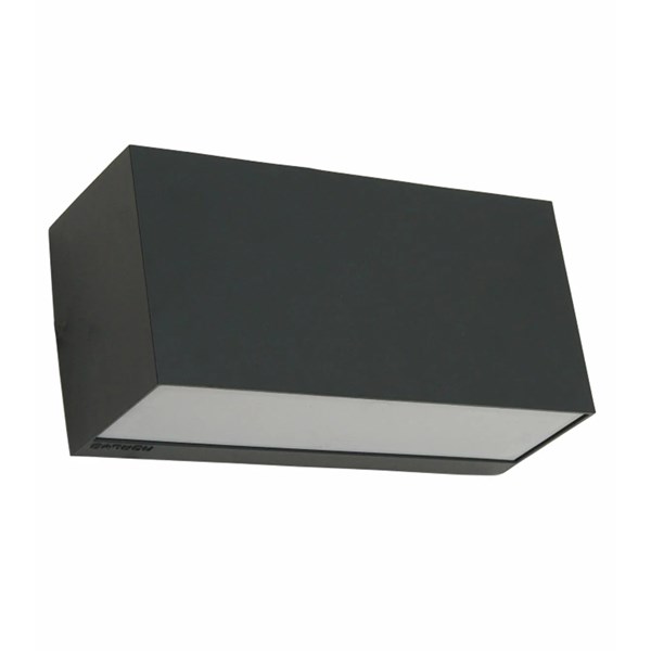 Norlys Asker 1514 Vägglampa E27 Ip65, Svart Nedljus