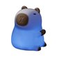 Star Trading Capybara nattlampa laddningsbar, Krämvit