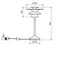 Belid B4295 Picasso bordslampa liten 34,8 cm