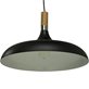 Aneta Lighting SENSE taklampa 45cm, svart/trä/krom