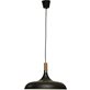 Aneta Lighting SENSE taklampa 45cm, svart/trä/krom