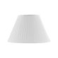 Karlskrona Lampfabrik Lampskärm 30 cm veckad tyg med toppringfäste