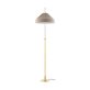 Karlskrona Lampfabrik Edfeldt golvlampa, Mässing