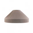 Karlskrona Lampfabrik Lampskärm 50 cm veckad tyg ringfäste
