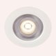 Llitt Alice Downlight 1202 12V LED 2700K, Vit & borstad stål