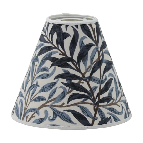 Hallbergs Belysning Willow Boughs Läslampskärm, Midnight Blue Toppring E27