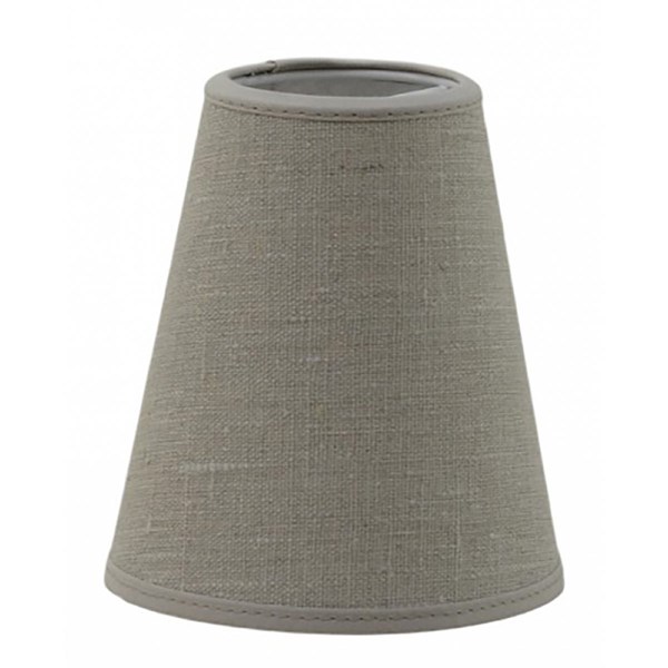Hallbergs Belysning Carolin Lampskärm Hög 17 Cm, Natur