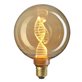Unison DNA Glob 125 mm E27 3,6W 1800K 3-stegs dimbar, Guld