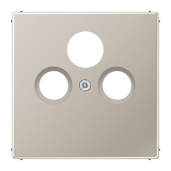 Jung Centrumplatta Tv/Fm/Sat Ls990, Ädelstål