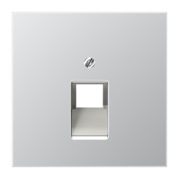 Jung Centrumplatta Datauttag Enkel Ls990, Aluminium