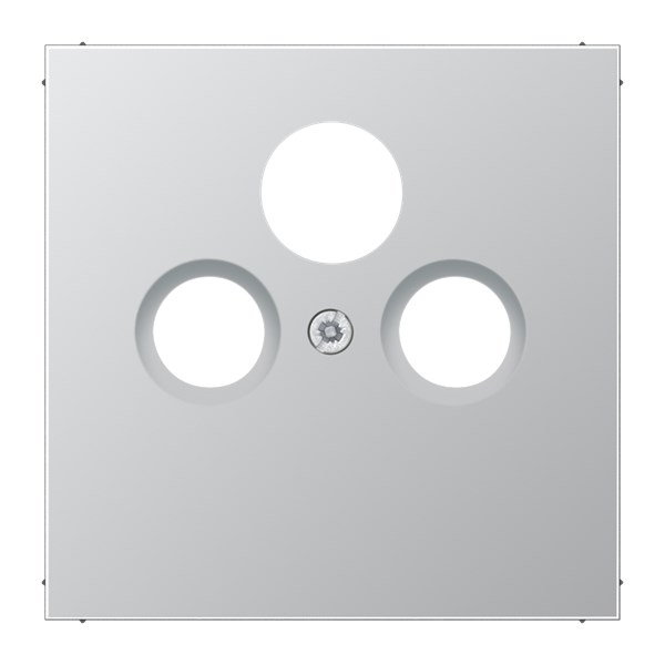 Jung Centrumplatta Tv/Fm/Sat Ls990, Aluminium