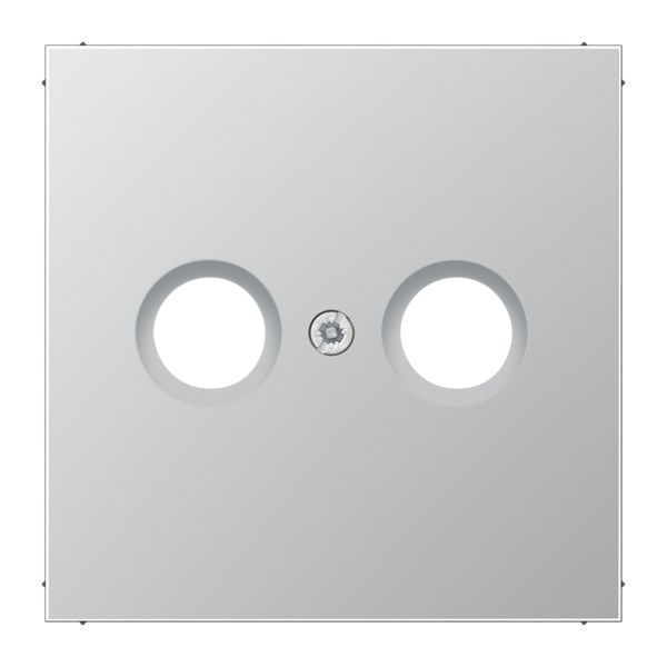 Jung Centrumplatta Tv/Fm Ls990, Aluminium