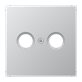 Jung Centrumplatta Tv/Fm Ls990, Aluminium