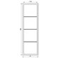 Jung Ram 4-fack LS990, Mattvit