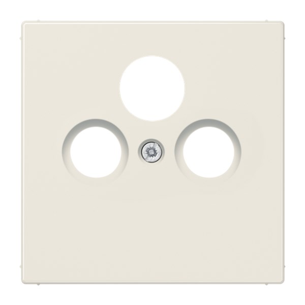 Jung Centrumplatta Tv/Fm/Sat Ls990, Ivory (Beige)