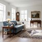 Aneta Lighting August Bord Antik/Beige Stor
