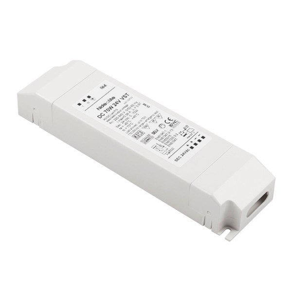 Hidealite Led-Trafo Vst Ip20 24V 0-70W on/off