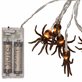Star Trading Spider Halloween-ljusslinga LED 135 cm, Batteridriven