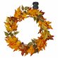 Star Trading Autumn höstkrans med 30 LED Ø45 cm, Orange