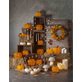 Star Trading Autumn höstkrans med 30 LED Ø45 cm, Orange