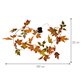 Star Trading Autumn höstgirlang med 30 LED 180 cm, Orange