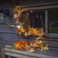 Star Trading Autumn höstgirlang med 30 LED 180 cm, Orange