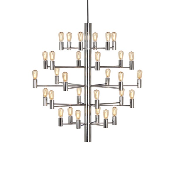 Herstal Manola 30 takkrona 76 cm, Krom