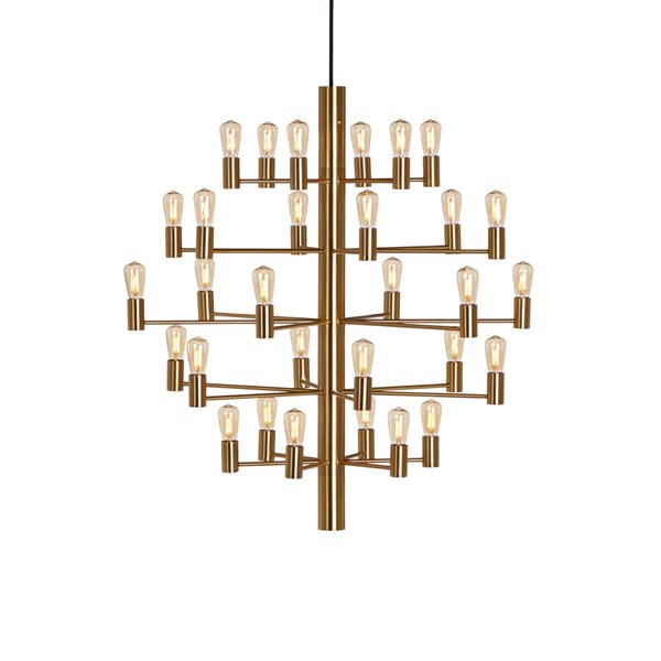 Herstal Manola 30 takkrona 76 cm, Mässing